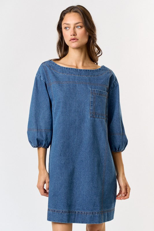 Effortless Vibe Denim Dress