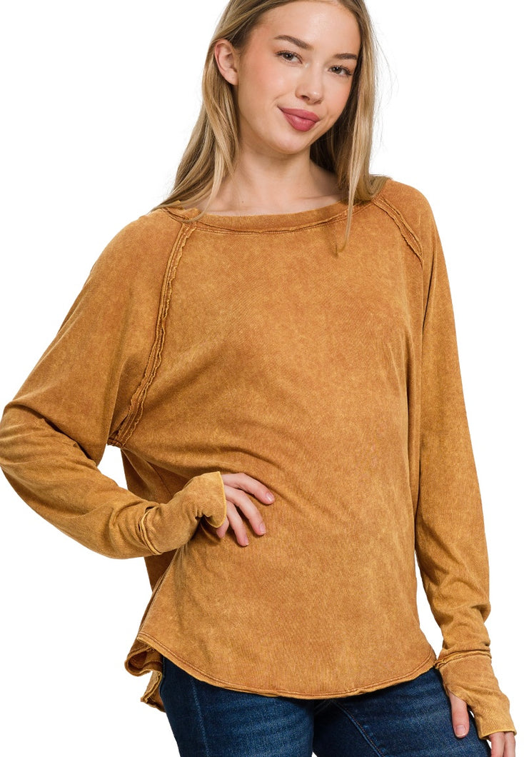 On The Run Top in Deep Camel