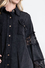 For the Love of Lace Button Up