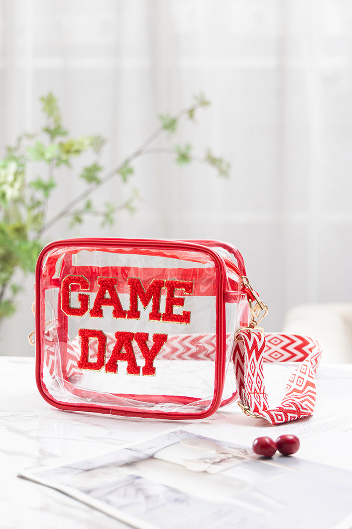 Game Day Stadium Bag in Red