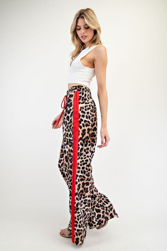 Chic Statement Leopard Pants