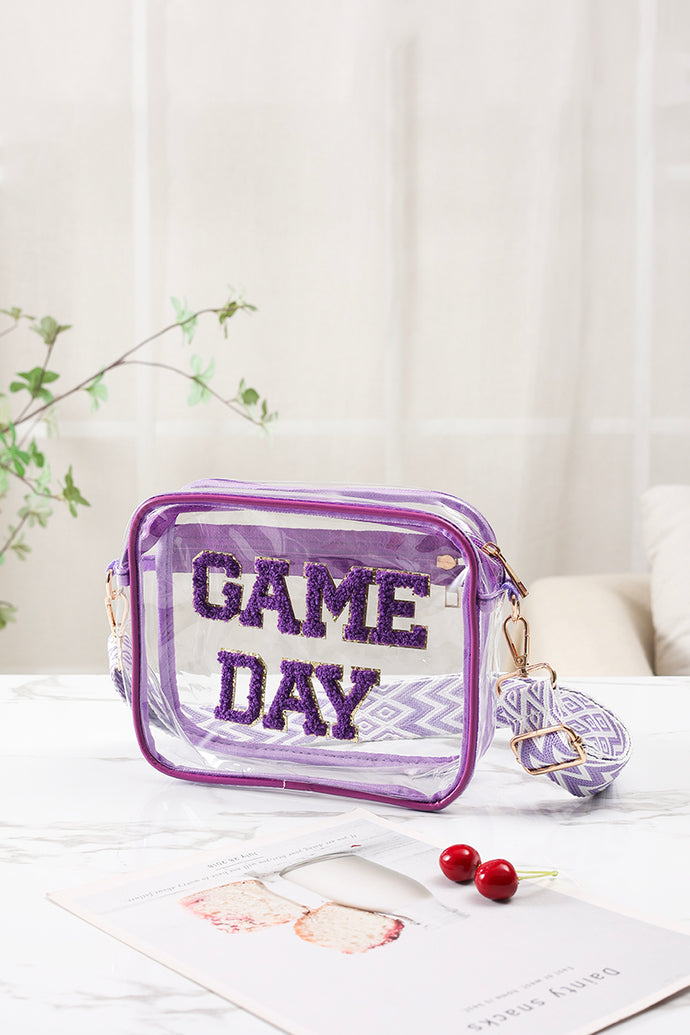 Game Day Stadium Bag in Purple