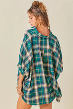 Best Season of All Plaid Top in Green