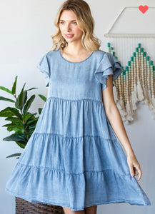 Sweetest Moment Tiered Dress